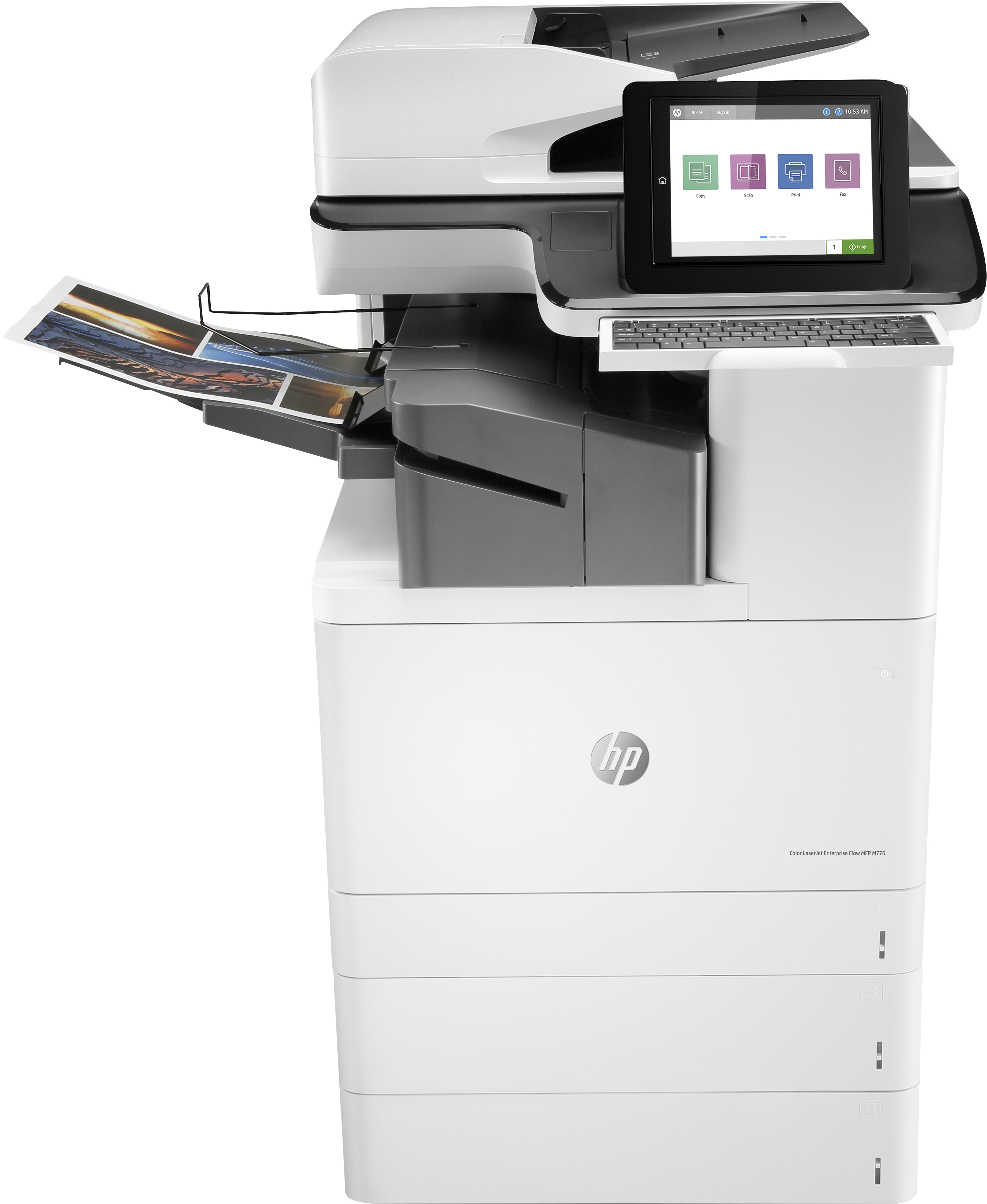 HP multifuncion laser color laserJet Flow M776zs A3