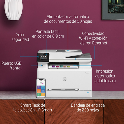HP multifuncion laser color LaserJet Pro M283fdw ***descatalogado***