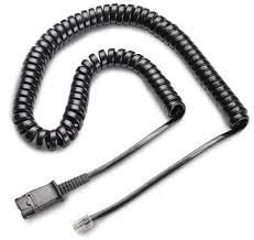Plantronics 26716-01 COIL CORD TO QD MODULAR PLUG