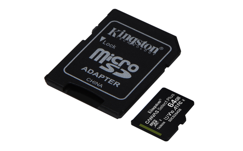 KINGSTON MicroSD XC 64GB / Class 10 / Adaptador SD