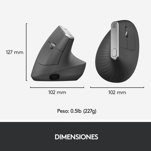 LOGITECH RATON MX VERTICAL WIRELESS INALAMBRICO