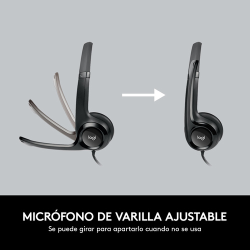 LOGITECH AURICULARES CON MICROFONO HEADSET H390 USB - 981-000406