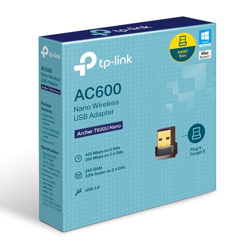 TP-LINK AC600 WiFi Nano USB Adapter