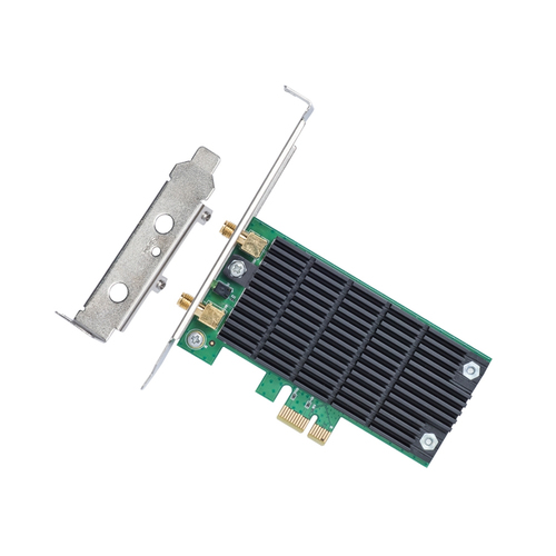 TP-LINK AC1200 Wi-Fi PCI Express Adapter, 867Mbps at 5GHz + 300Mbps at 2.4GHz, Beamforming