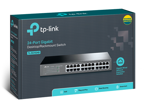 TP-LINK 24-Port Gigab. ECO-Switch