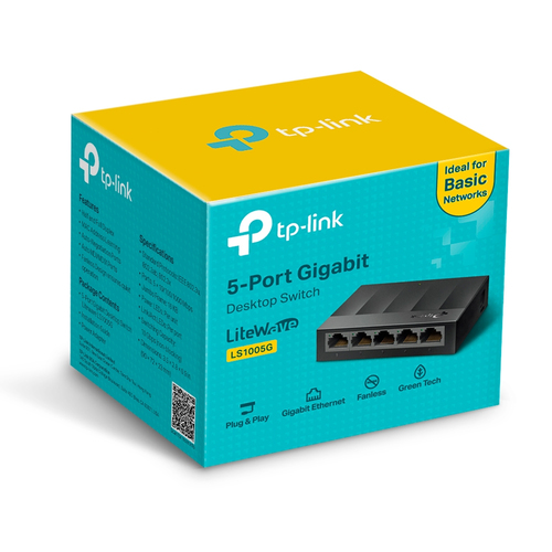 TP-LINK LiteWave 5-Port Gigabit Desktop Switch