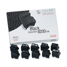 XEROX Toner TEKTRONIX Phaser 8200 Negro 10 Unidades