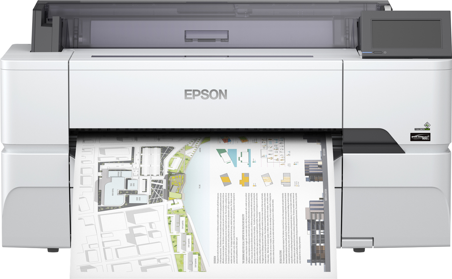 EPSON Impresora GF SureColor SC-T3405N - wireless printer (No stand) 24"