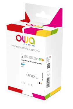 ARMOR Owa INKJET REMAN PACK 2 para HP 901XL B + 901 3C Black, 3 Colours Box