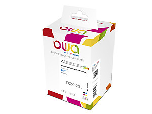 ARMOR Owa BIJ INKJET REMAN PACK 4 REMAN.FOR HP920XL BCMY Black Cyan Magenta Yellow Box