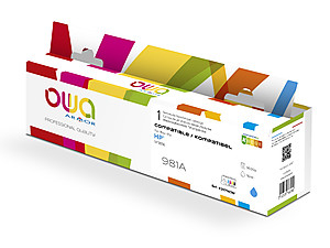 ARMOR Owa BIJ INKJET REMAN REMAN. FOR HP 981A cyan Box