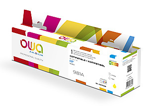 ARMOR Owa BIJ INKJET REMAN REMAN. FOR HP 981A yellow Box