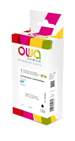 ARMOR Owa INKJET REMAN REMAN.FOR HP 302XL B V2 Black Box