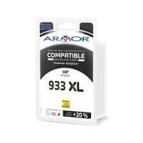 ARMOR Owa BIJ INKJET REMAN REMAN.FOR HP933XL Y with ink level management Jaune / Yellow Box