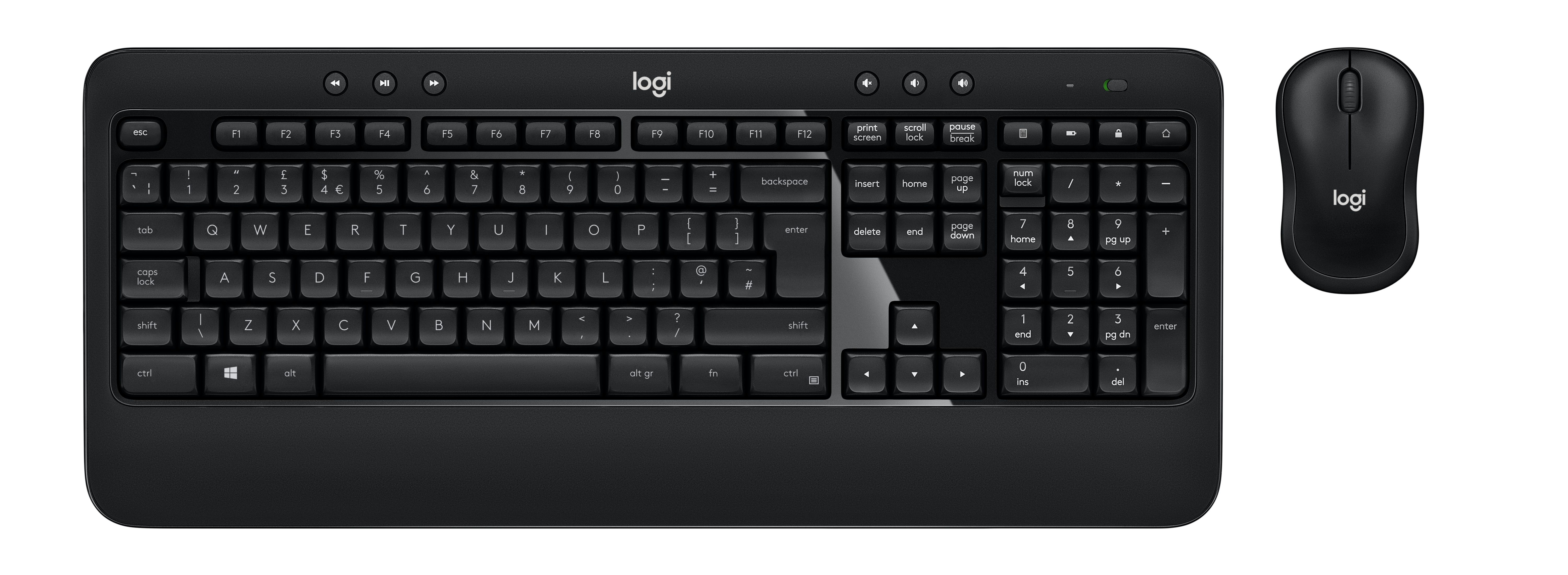 LOGITECH TECLADO + RATON WIRELESS INALAMBRICO ADVANCED COMBO