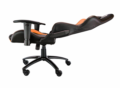 Talius silla Lizard V2 gaming black/orange 2D, butterfly, base metal, ruedas 60mm nylon, gas clase 4