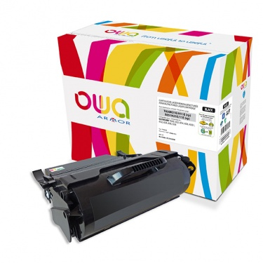 ARMOR OWA Toner negro 39V2514 para IBM Infoprint 1832, LEXMARK T650, OKI MB780, TOSHIBA E-Studio 430P 25000p