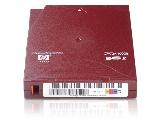 HP Cartucho de Datos LTO ULTRIUM 2 200/400Gb