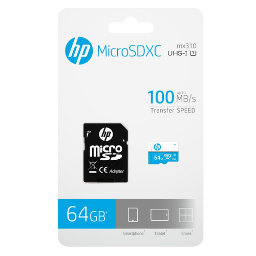 HP Memoria micro SDHC 64GB UHS-I U1