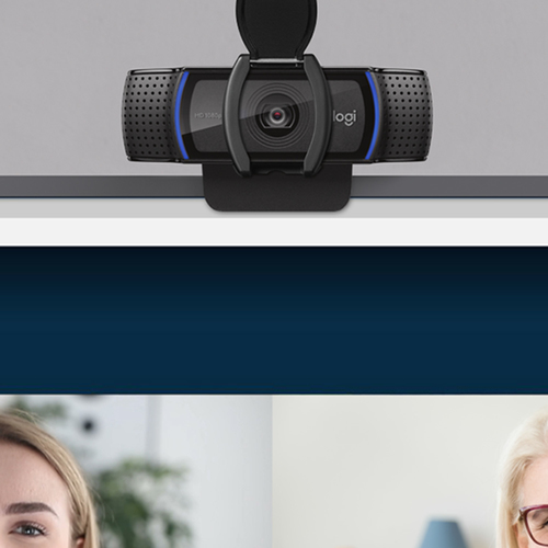 LOGITECH WEBCAM C920S 1080P 30FPS CON TAPA DE SEGURIDAD