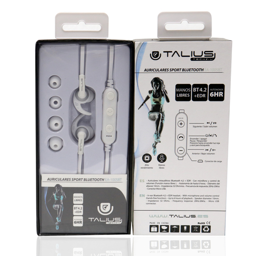 Talius intrauricular EA-1005BT sport bluetooth ISSC black