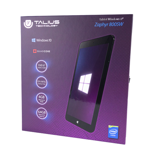 Talius Tablet 8&quot; Zaphyr 8005W Ram 4Gb/64Gb, Windows 10