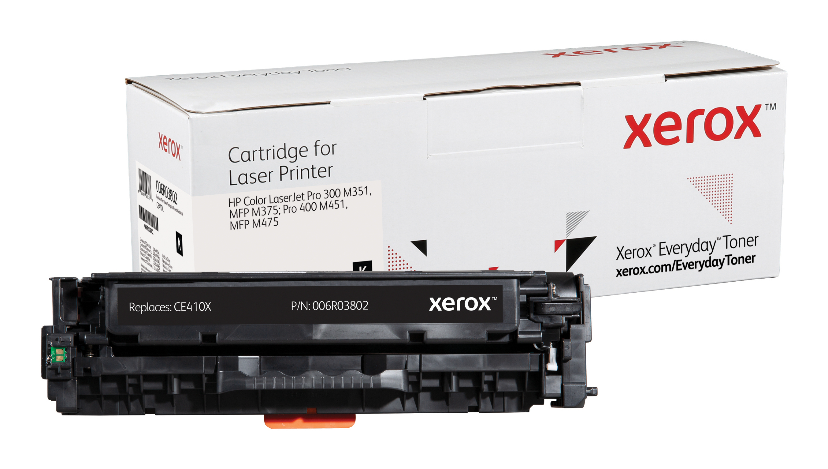 XEROX Everyday Toner para HP 305X Color LaserJet Pro 300 M351(CE410X) Negro