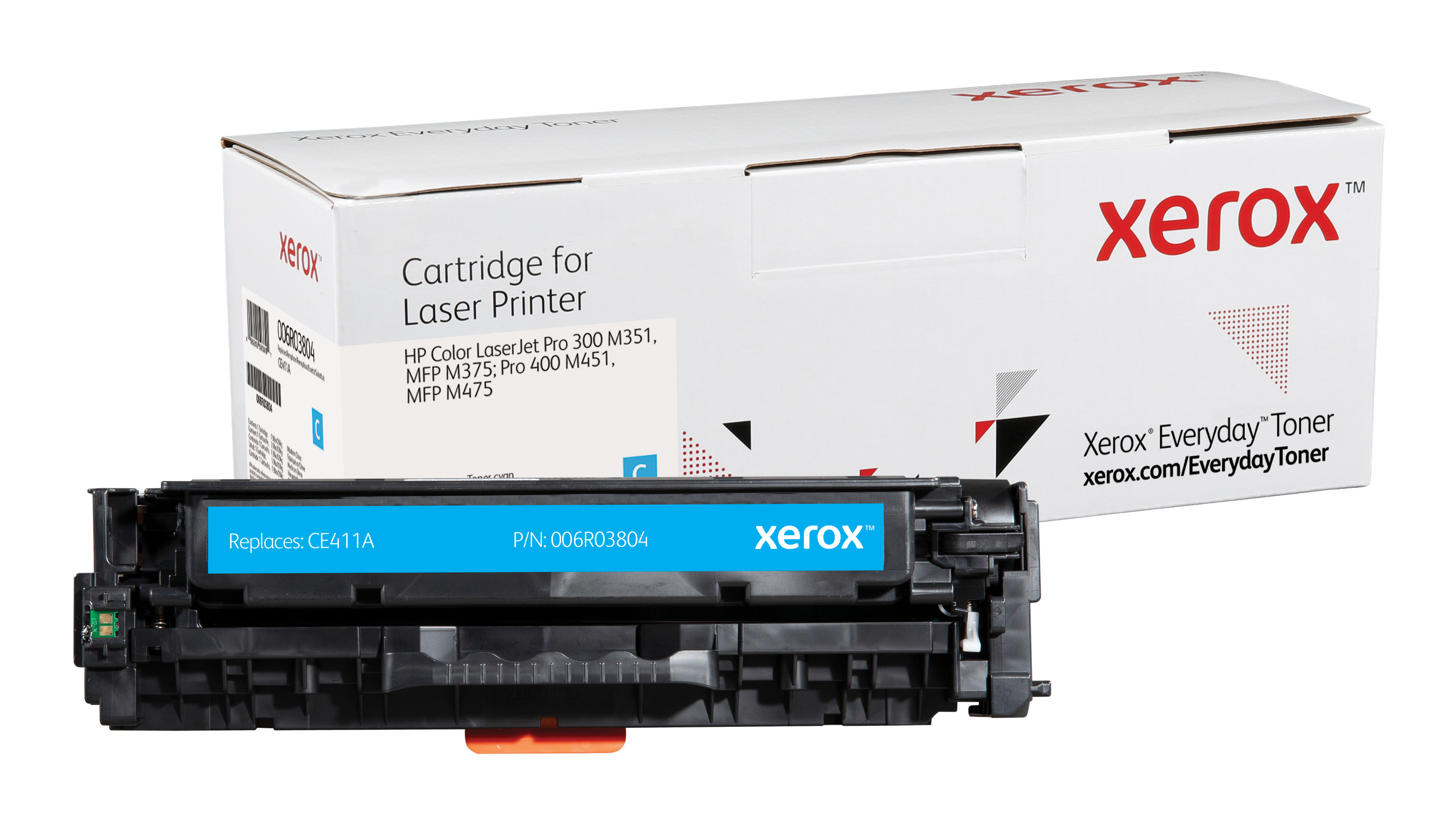 XEROX Everyday Toner para HP 305A Color LaserJet Pro 300 M351(CE411A) Cian
