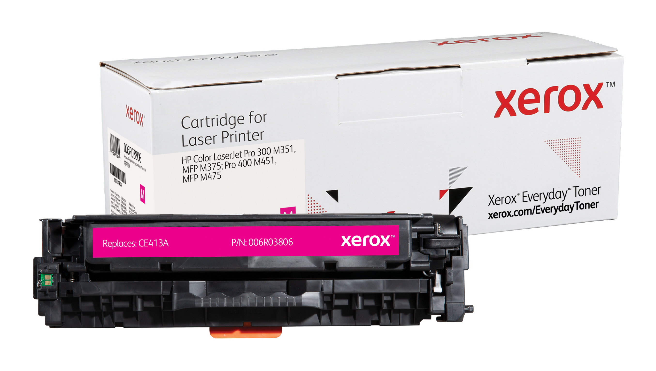 XEROX Everyday Toner para HP 305A Color LaserJet Pro 300 M351(CE413A) Magenta