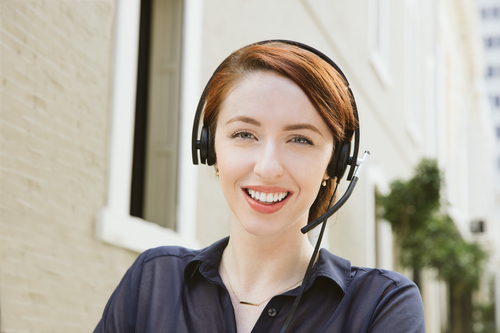 LOGITECH Auriculares con microfono Headset H650E