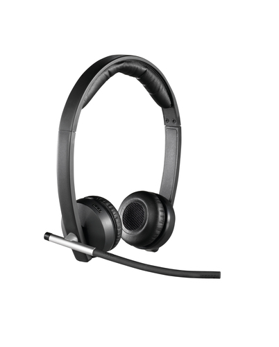 LOGITECH Auriculares con microfono Headset H820E inalambrico estereo