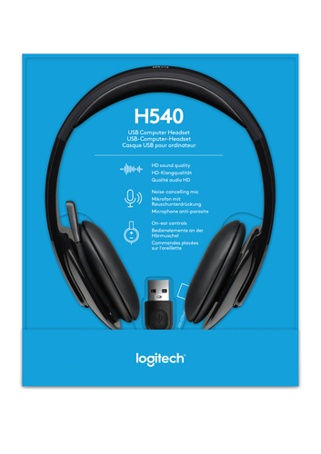 LOGITECH Auriculares con Microfono HEADSET H540