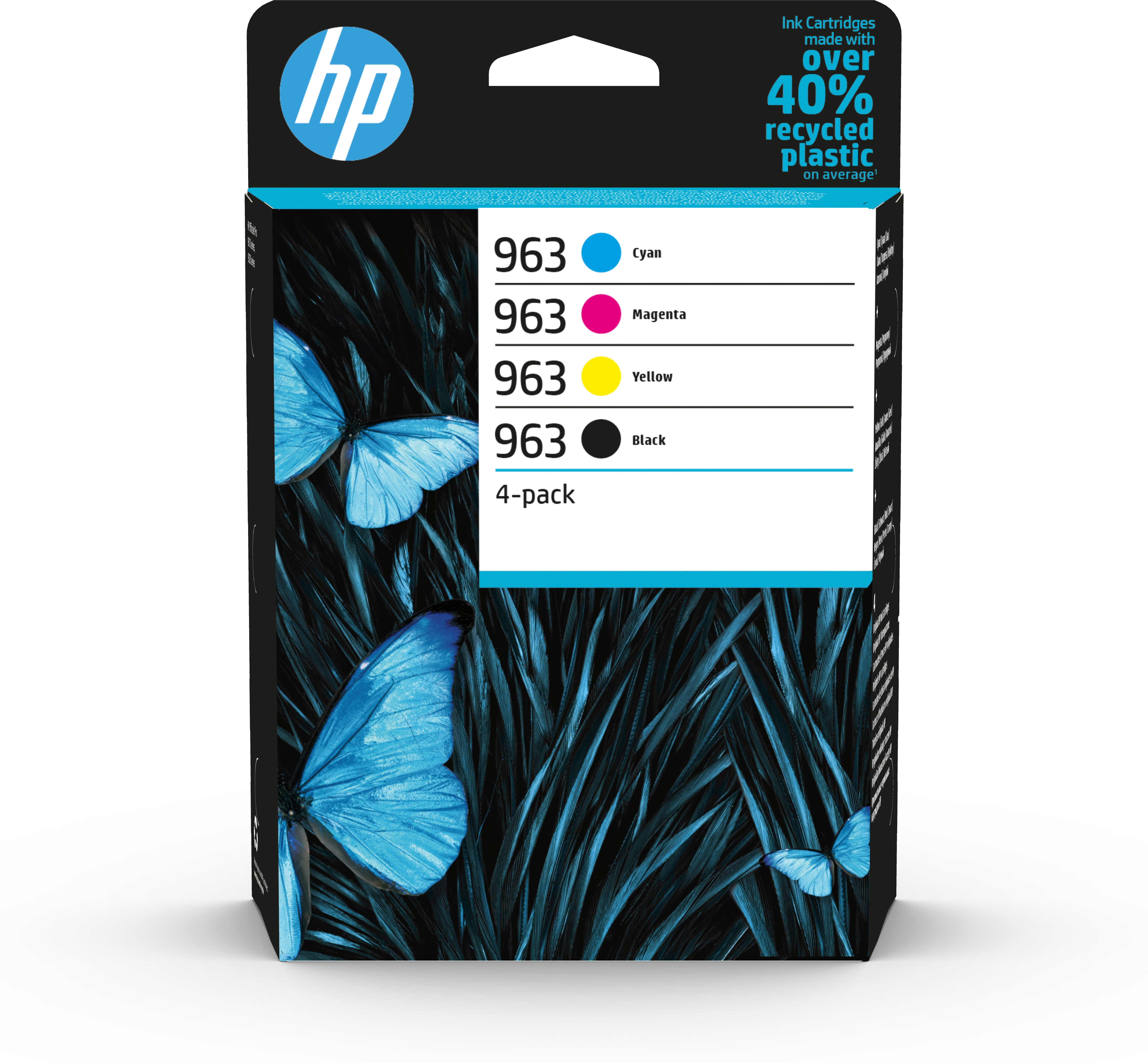 HP OfficeJet Pro 9000 series, Pack 4 cartuchos º963 CMYK
