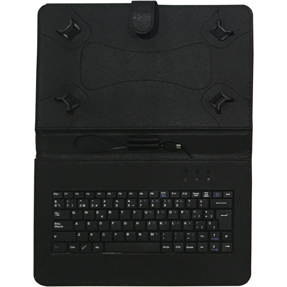 Talius Funda para TABLET 10.1 con Teclado Tipe-C y micro USB CV-3006 black