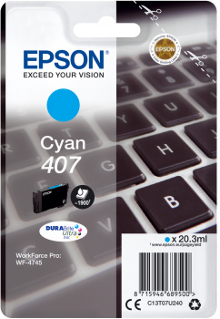 EPSON Ink Cartridge L Cyan 1,9k 407 teclado