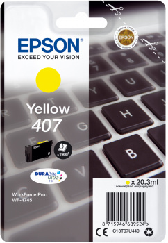 EPSON Ink Cartridge L Yellow 1,9k 407 teclado