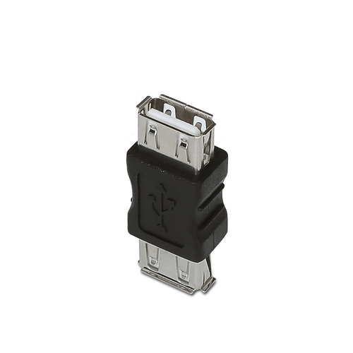 AISENS - ADAPTADOR USB 2.0, TIPO A/H-A/H, NEGRO