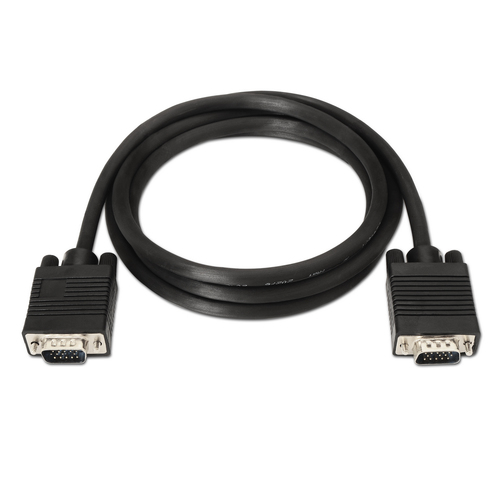 AISENS - CABLE SVGA, HDB15/M-HDB15/M, NEGRO, 5.0M