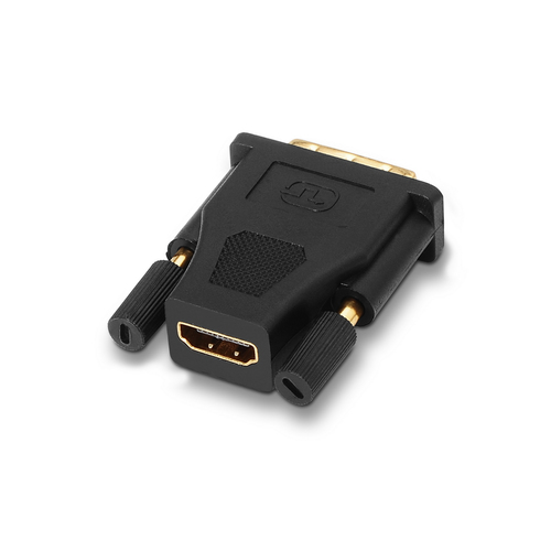 AISENS - ADAPTADOR DVI A HDMI, 24+1/M-HDMI A/H ORO, NEGRO