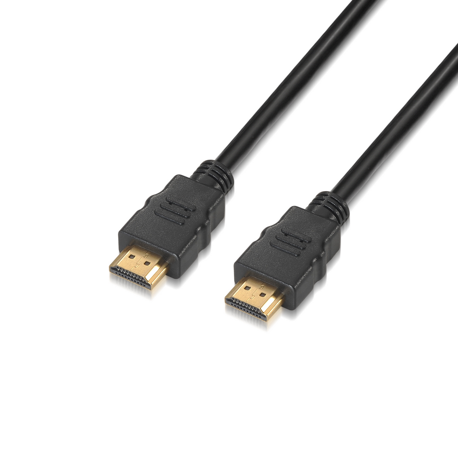 AISENS - CABLE HDMI V2.0 PREMIUM ALTA VELOCIDAD / HEC 4K@60HZ 18GBPS, A/M-A/M, NEGRO, 1.5M