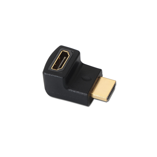 AISENS - ADAPTADOR HDMI ACODADO, A/H-A/M, NEGRO