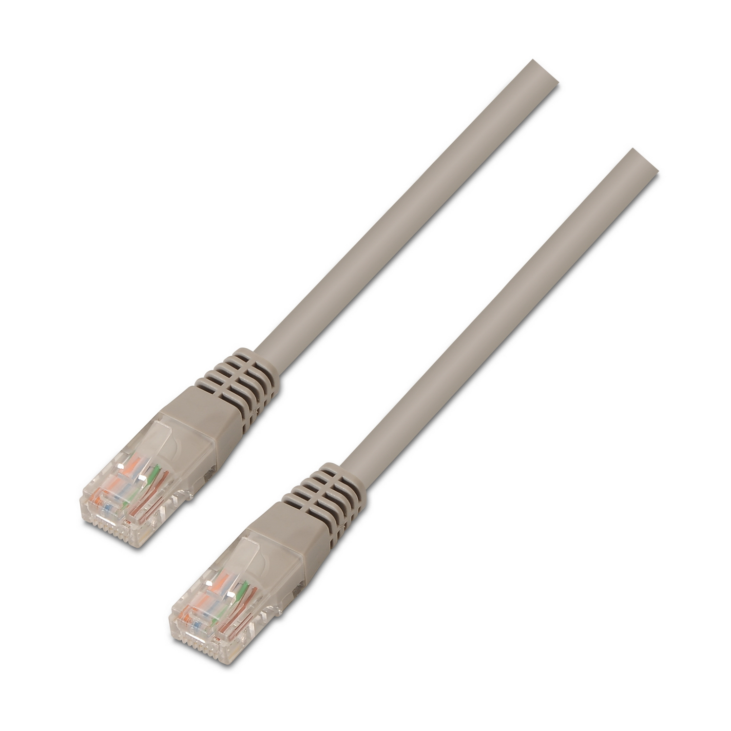 AISENS - CABLE DE RED LATIGUILLO RJ45 CAT.5E UTP AWG24, GRIS, 7.0M