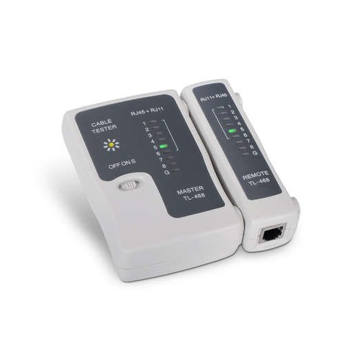 AISENS - TESTEADOR PARA CABLE RJ11/RJ12/RJ45