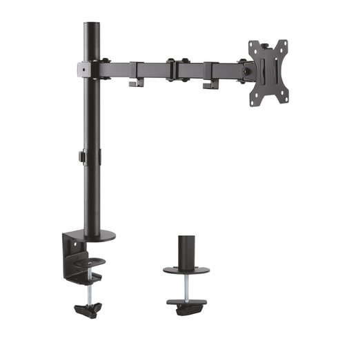 AISENS - SOPORTE DE MESA ECO GIRATORIO E INCLINABLE PARA MONITOR/TV 8KG (3 PIVOTES, 1 BRAZO) DE 13-32"