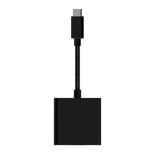 AISENS - CONVERSOR USB-C A DISPLAYPORT 4K@60HZ, USB-C/M-DP/H, NEGRO, 15CM