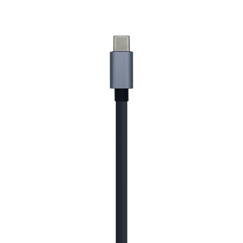AISENS - CONVERSOR USB3.1 GEN1 USB-C A ETHERNET GIGABIT 10/100/1000 MBPS + HUB 3XUSB3.0, GRIS, 15CM