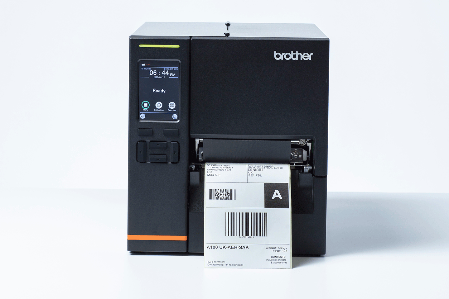 BROTHER Impresora de Etiquetas Industrial de Transferencia Termica TJ4021TN
