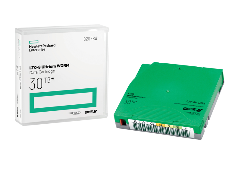 HPE LTO-8 Ultrium WORM Cartucho de Datos
