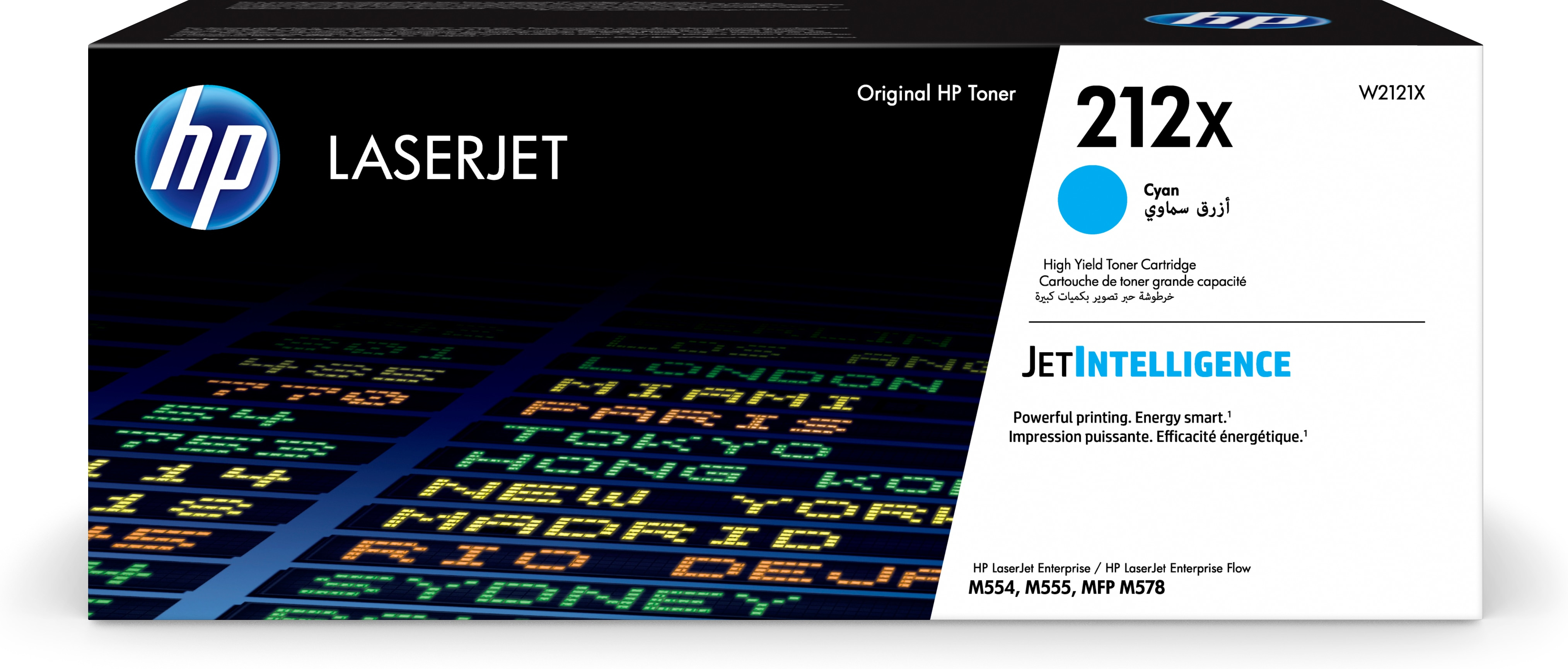 HP Toner LaserJet 212X M578 M555 Cian Alta capacidad