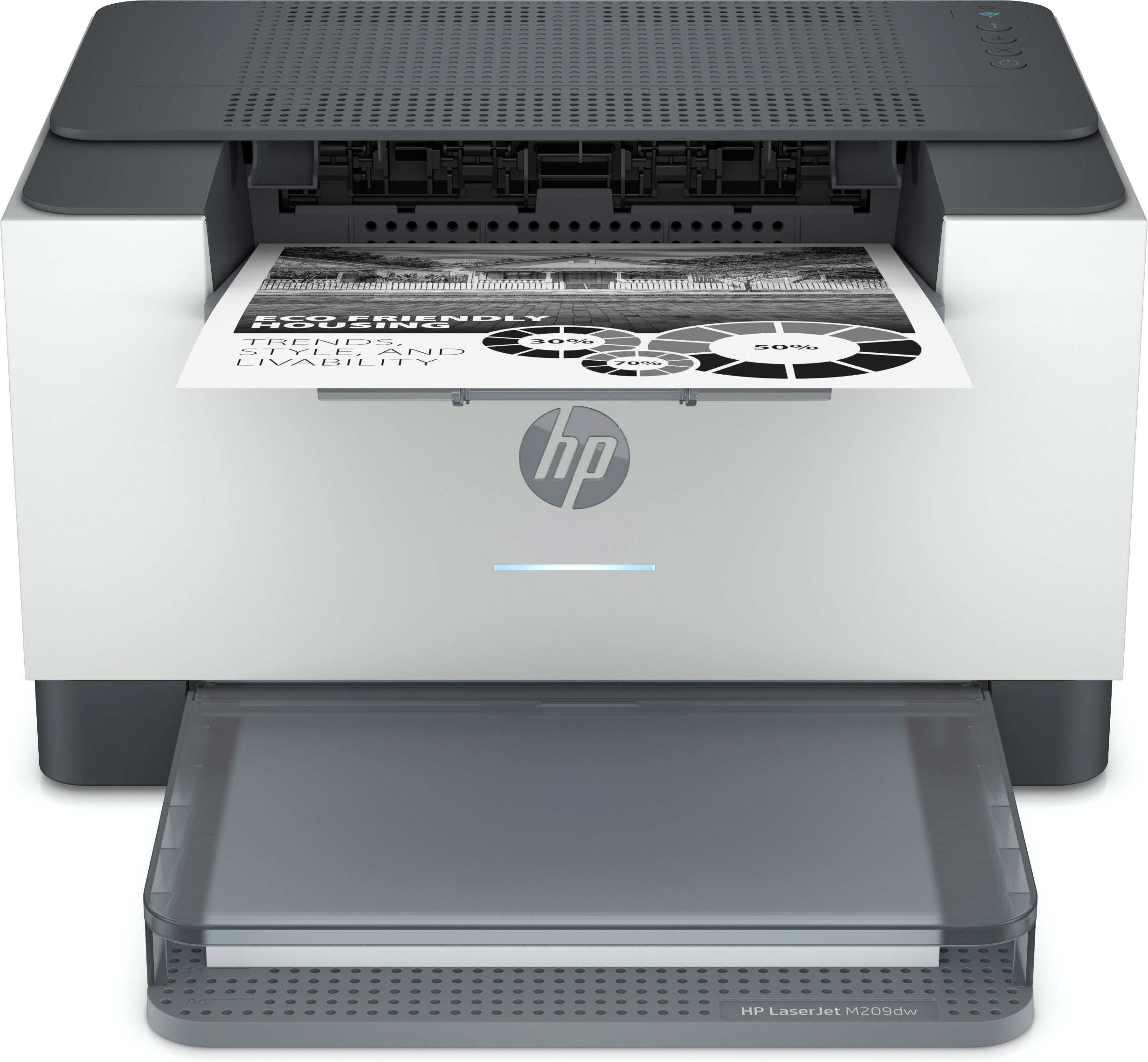 HP Impresora laser monocromo LaserJet M209dw